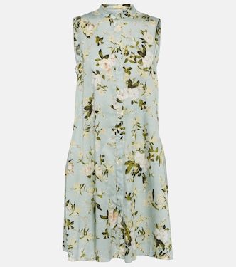 Robe Soleil en coton à fleurs | Erdem