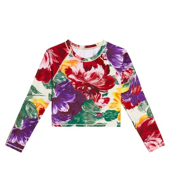Oda floral jersey top | Molo