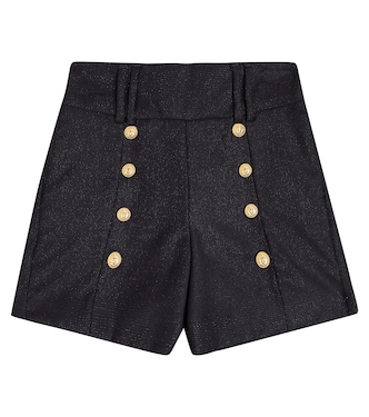 Embellished wool shorts | Balmain Kids
