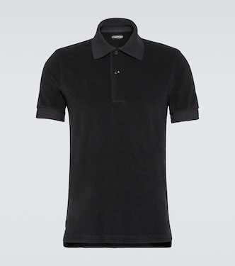 Cotton blend polo shirt | Tom Ford