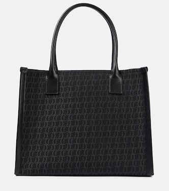 Tote By My Side E/W Large de lona | Christian Louboutin
