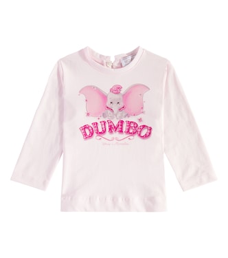 x Disney Baby Dumbo cotton jersey T-shirt | Monnalisa