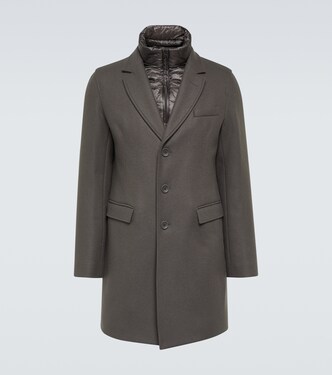 Wool-blend overcoat | Herno
