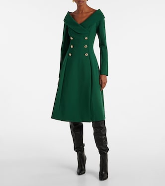 Off-Shoulder-Midikleid | Dorothee Schumacher