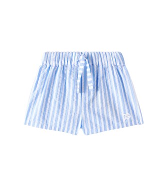 Baby cotton seersucker shorts | Dolce&Gabbana Kids