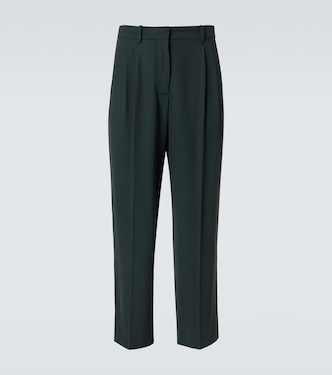 Pantalon droit Silas en laine | The Row