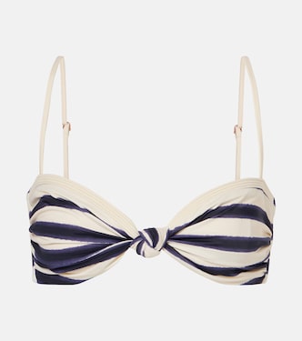 Striped bikini top | Johanna Ortiz