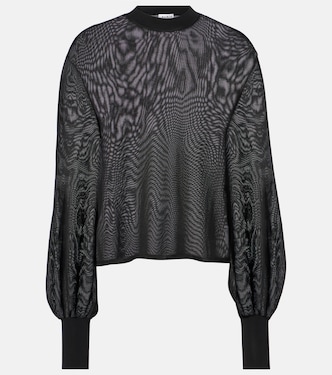 Lamé sweater | Alaïa