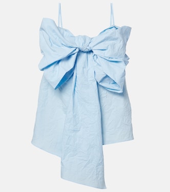 Bow-detail cotton top | Acne Studios