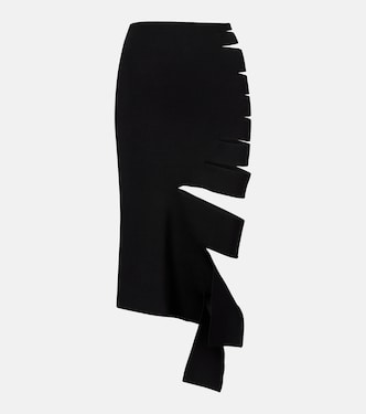 Cut-out midi skirt | Mugler