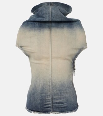 Top aus Denim | Rick Owens