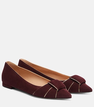 Suede ballet flats | Gianvito Rossi