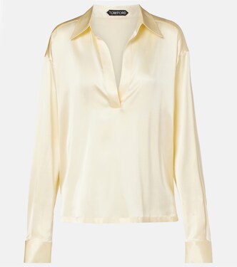 Silk-blend top | Tom Ford