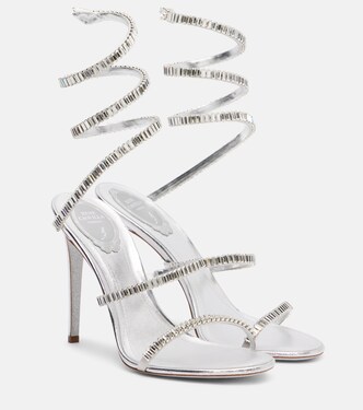 Cleo Spark embellished leather sandals | Rene Caovilla