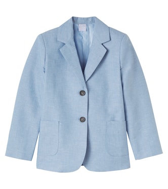 Cotton-blend blazer | Pepa London