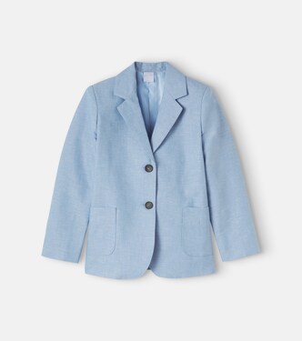 Cotton-blend blazer | Pepa London