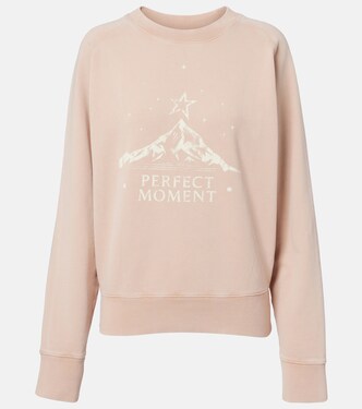 Logo cotton jersey sweatshirt | Perfect Moment