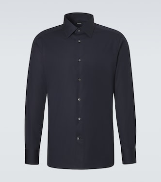 Cotton-blend shirt | Zegna
