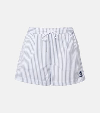x Wimbledon striped cotton shorts | Polo Ralph Lauren