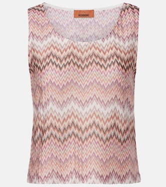 Zigzag knitted top | Missoni