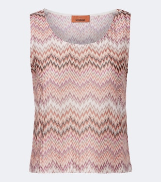 지그재그 니트 탑 | Missoni