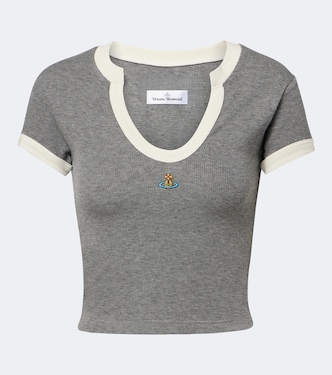 Baby Lima ribbed-knit T-shirt | Vivienne Westwood