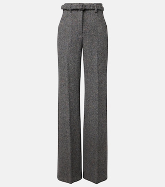 Norman belted cashmere and wool wide-leg pants | Gabriela Hearst