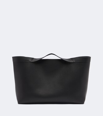 Kit Large leather tote bag | The Row