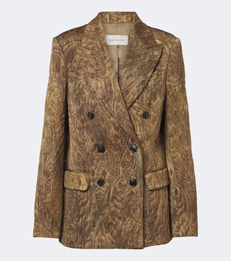 Jacke aus Jacquard | Dries Van Noten