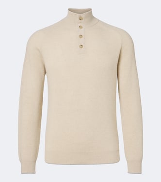 Cashmere turtleneck sweater | Fedeli