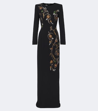 Floral embellished gown | Dries Van Noten