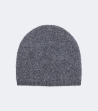 Brushed cashmere beanie | Lisa Yang