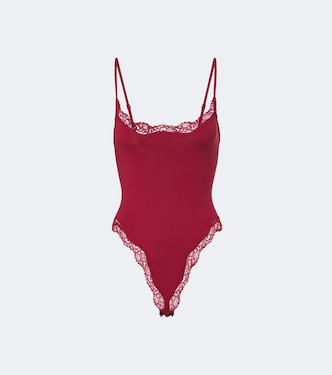 Fits Everybody lace-trimmed bodysuit | Skims