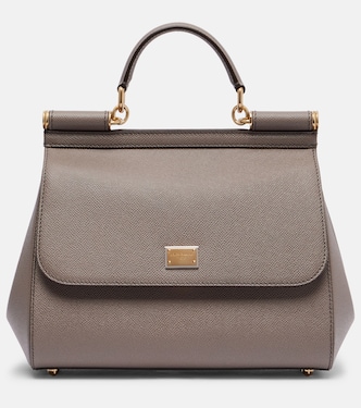 Sac Sicily Medium en cuir | Dolce&Gabbana