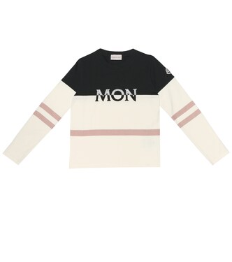 Maglia in cotone stretch | Moncler Enfant