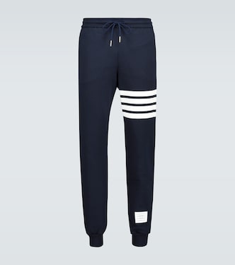 4-Bar cotton sweatpants | Thom Browne