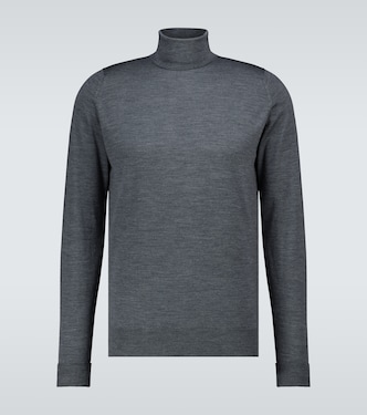 Pull col roulé Richards en laine | John Smedley