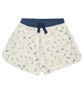 Francis printed toweling shorts | The New Society