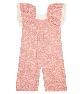 Irene floral cotton jumpsuit | Louise Misha