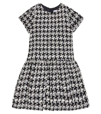 Houndstooth tweed dress | Tartine et Chocolat