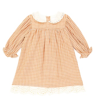 Frankie checked cotton dress | C'era Una Volta
