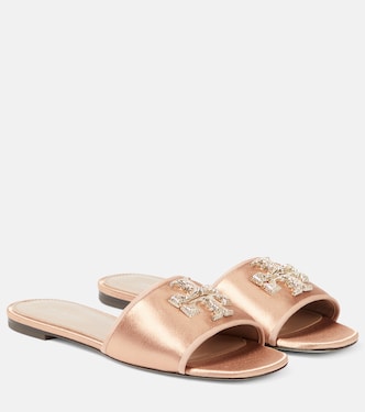 Miller crystal-embellished slides | Tory Burch