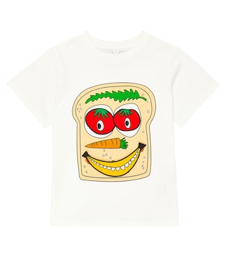 Printed cotton jersey T-shirt | Stella McCartney Kids