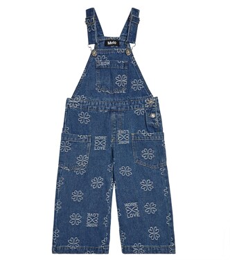 Amber embroidered denim overalls | Molo
