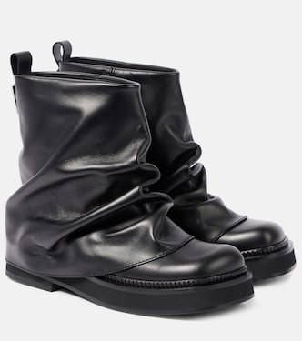 Robin leather ankle boots | The Attico