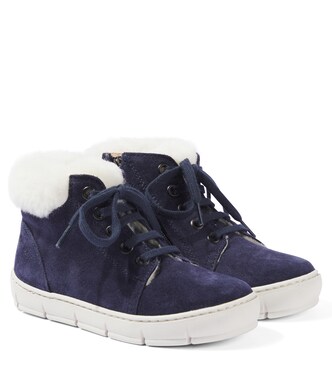 Start Top suede sneakers | Pom d'Api