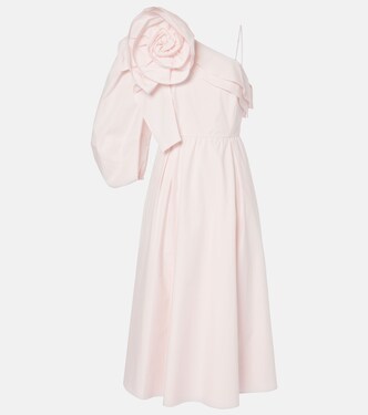 Robe midi asymétrique à fleurs | Dorothee Schumacher