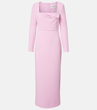 Crêpe midi dress | Roland Mouret