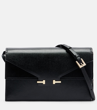 T Mini leather crossbody bag | Tom Ford