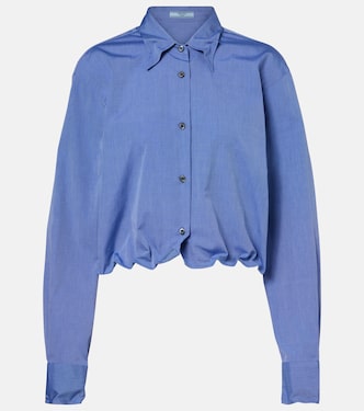 Cotton fil-à-fil shirt | Prada
